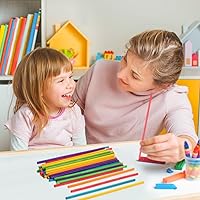 Vista 8 de Toyvian Juego de 50 baquetas de ritmo de madera para niños