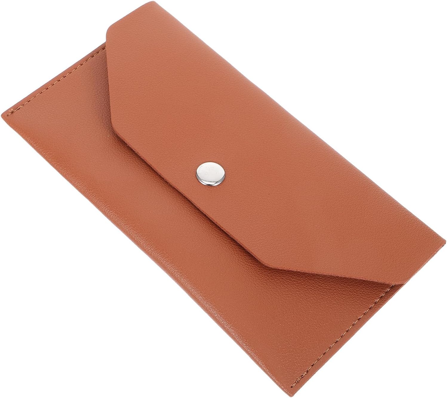 Veemoon Women PU Leather Change Purse with Snap Button Pocket Wallet