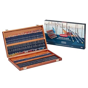 Amazon | ダーウェント 水彩 色鉛筆 ウォーターカラーペンシル