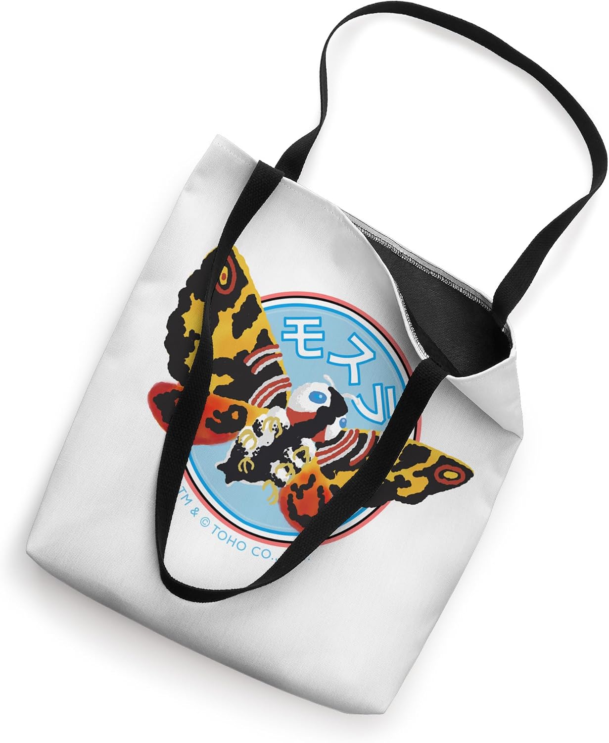 Godzilla Mothra Illustrated Tote Bag