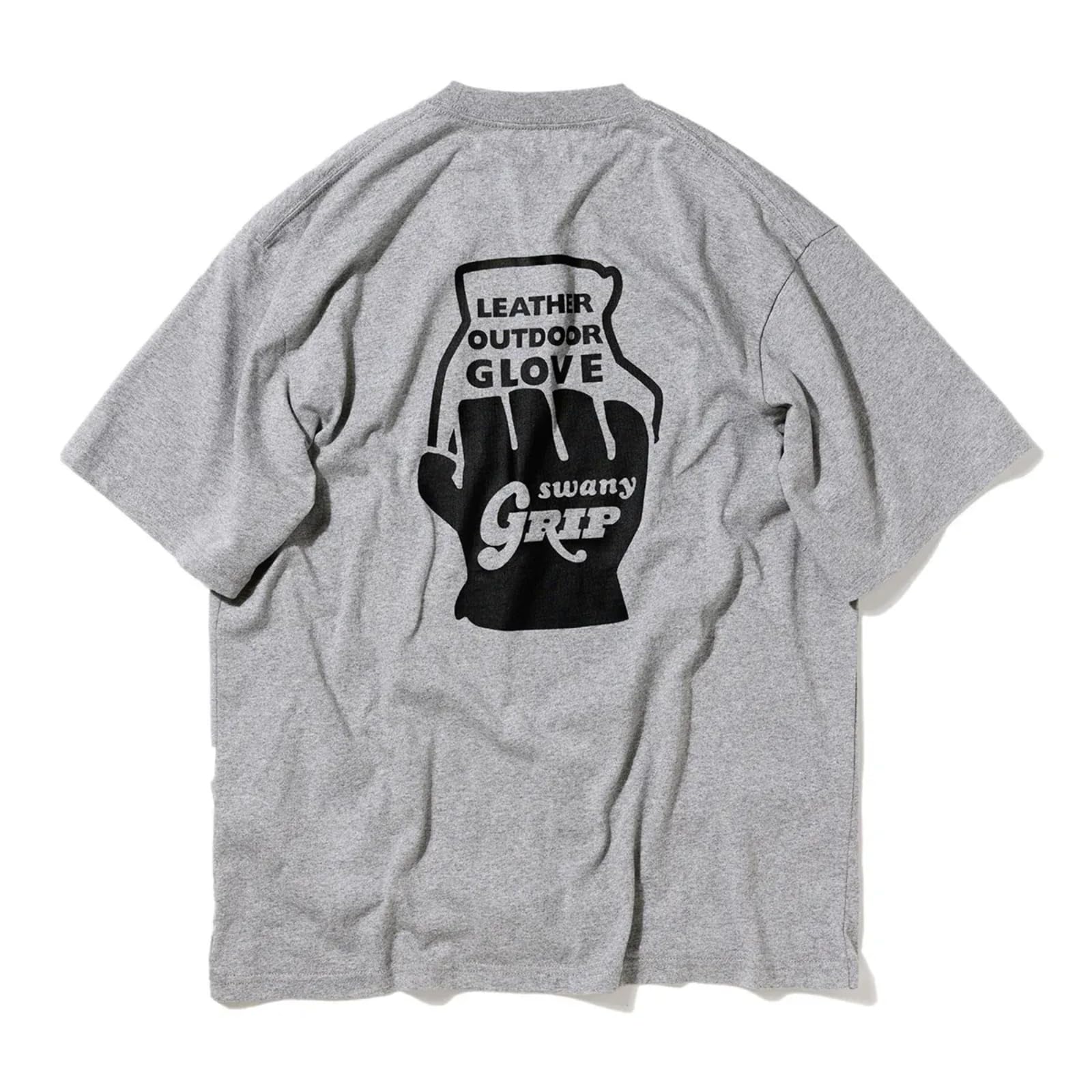 Amazon | [グリップスワニー] グローブロゴTEE ヘザーグレー Mサイズ