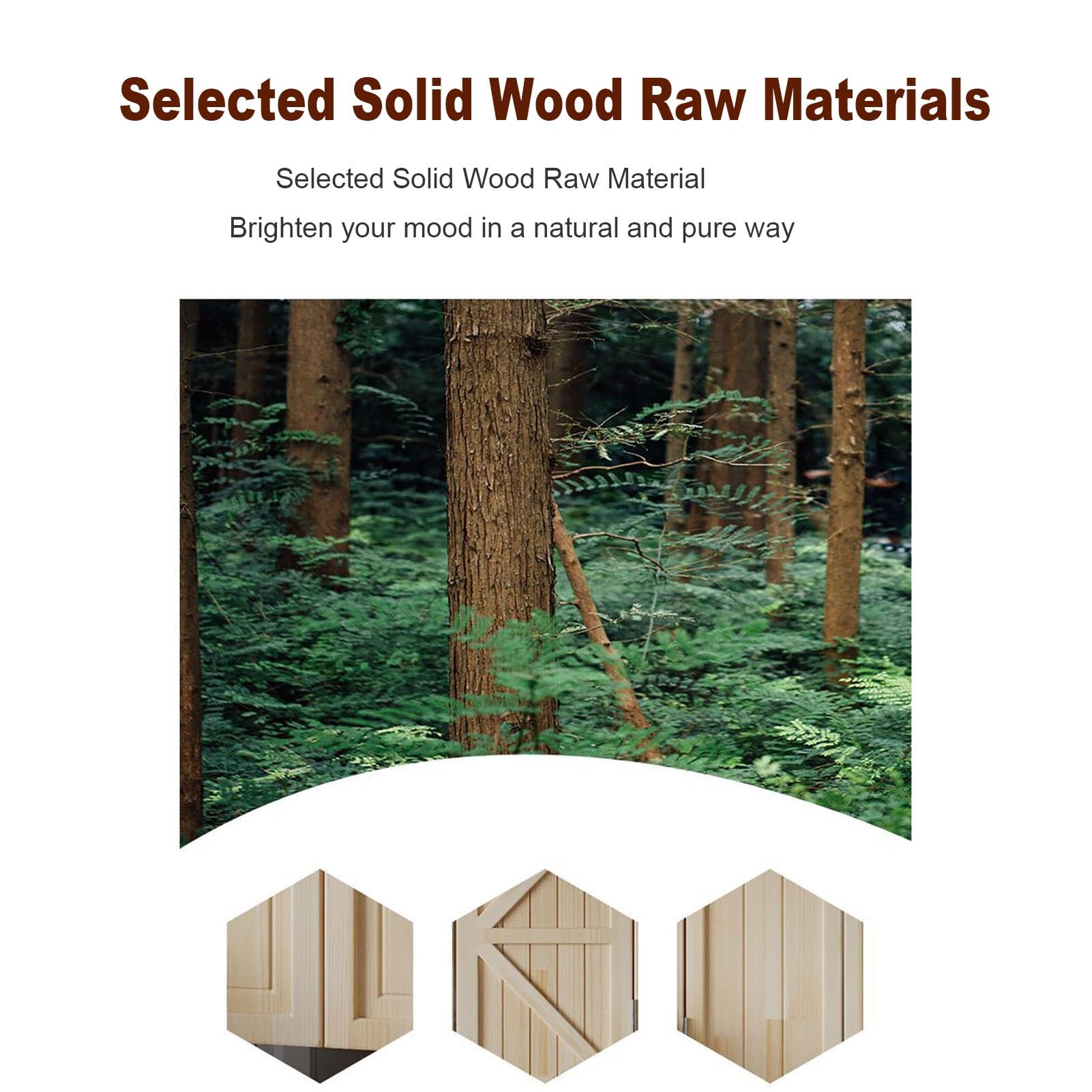 Portes battantes en bois massif avec fonction de fermeture automatique pour cloisons intérieures, portails pour animaux domestiques, comptoirs de magasin – Durable, facile à installer, parfait pour un