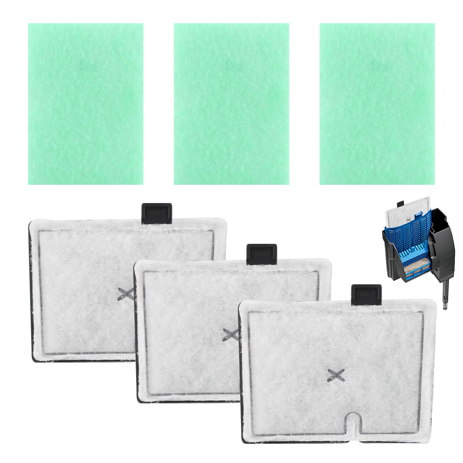 Lytari 6 Pcs CF3 Filter Service Pack 3 Month Internal CF Cartridge ...