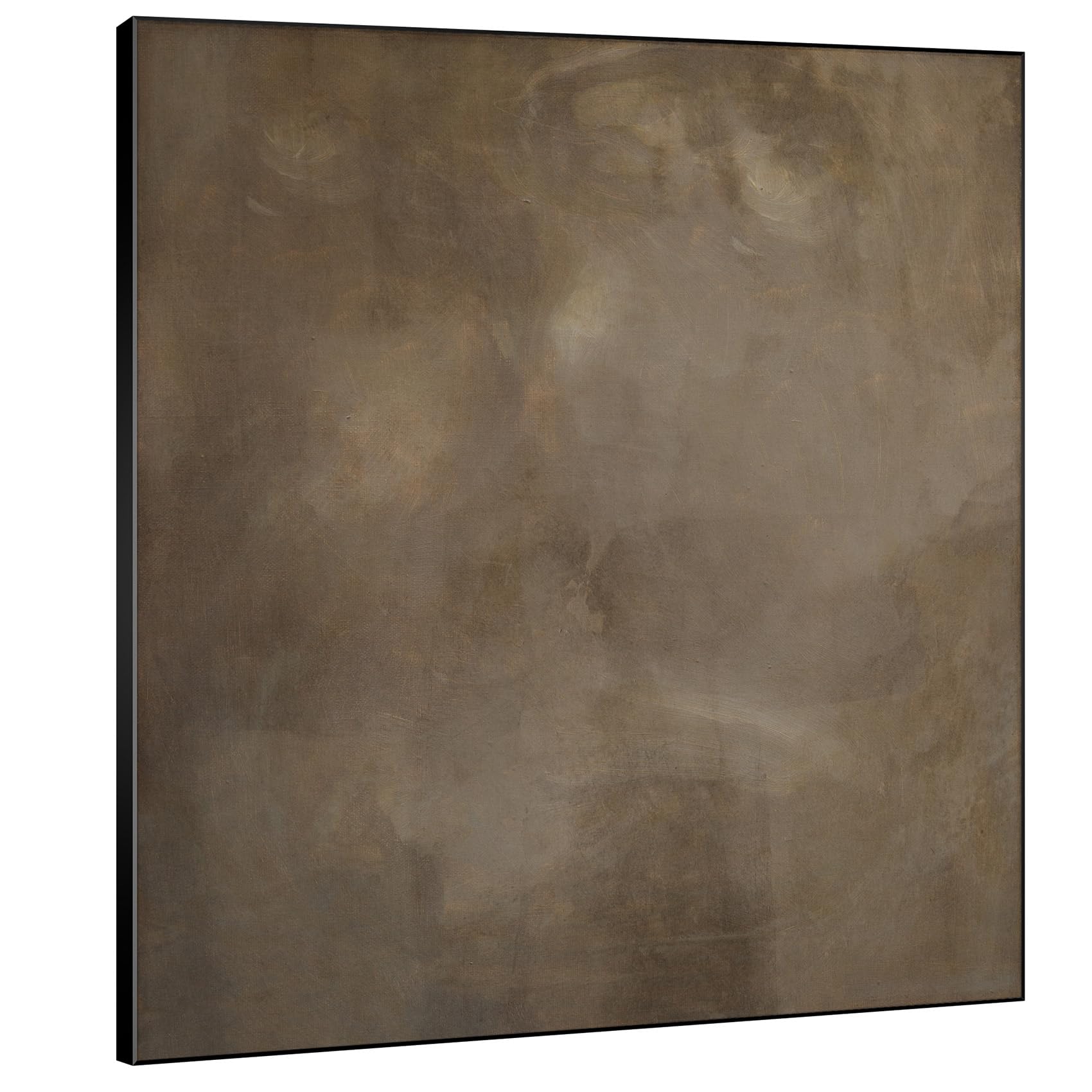 SIGNWIN 46"x46" Extra Large Framed Wall Art Warm Taupe Textured Abstract Print for Home Living Room Bedroom Decor (Frame Assembly Required)