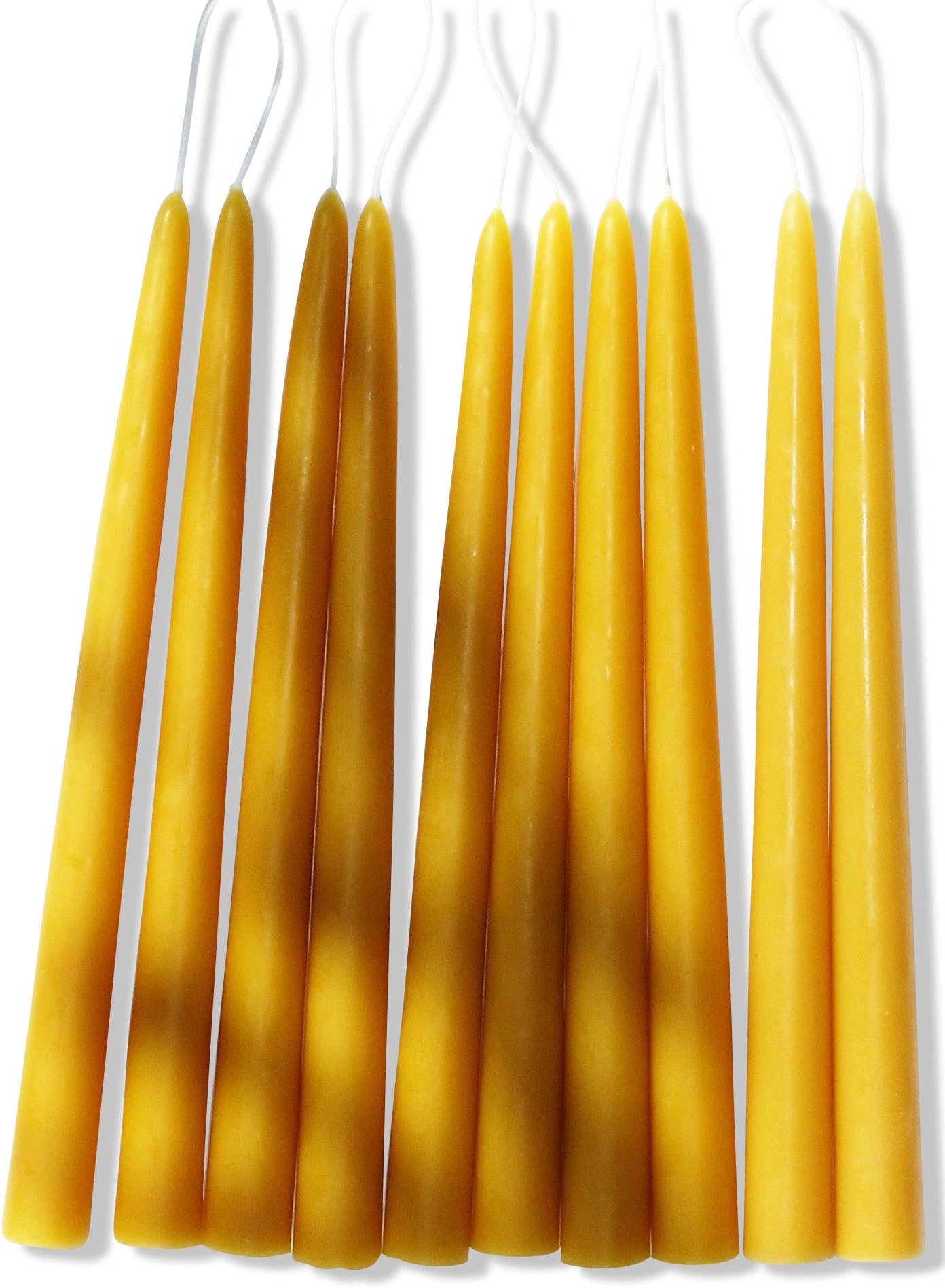 Figura SantaDinner candles, pure bees wax - 10 candles from Black Forest Manufacturers. Height 20 cm. Original quality.