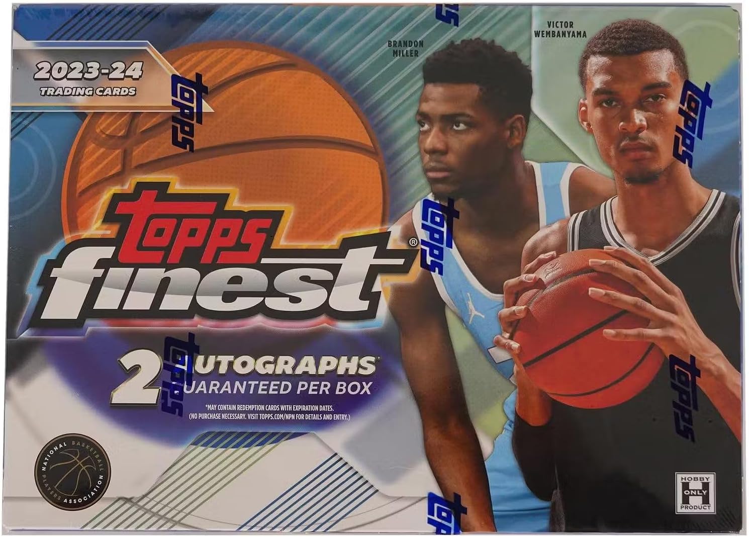 2023/24 Topps Finest Basketball HOBBY box (6 pks/bx)