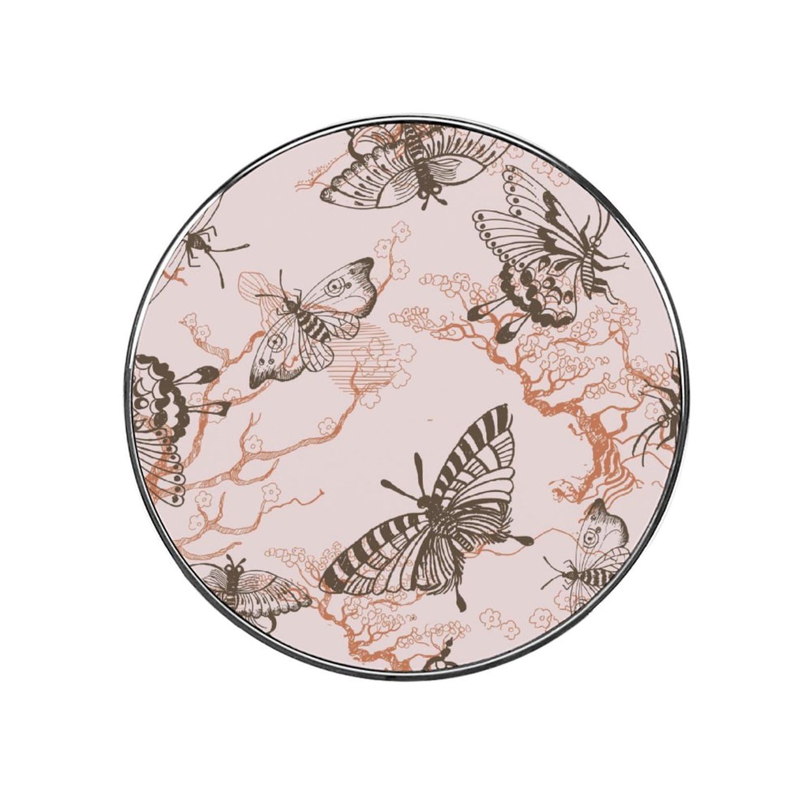 Butterflies Alloy Fridge Magnet For Office Cabinet Refrigerator Whiteboard Photo