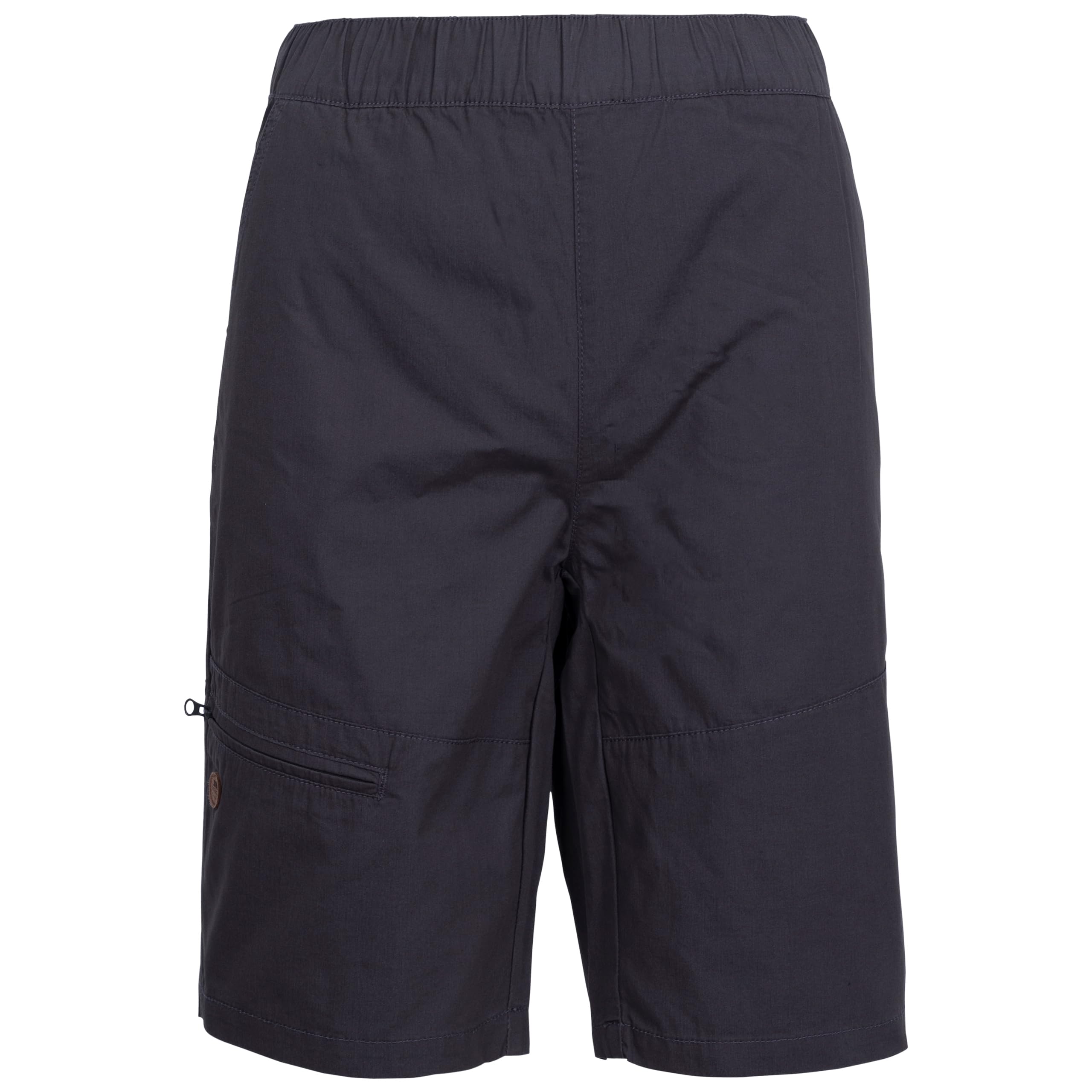 Trespass (12, Dark ) Womens Cargo Shorts Mid Length Siglos Grey