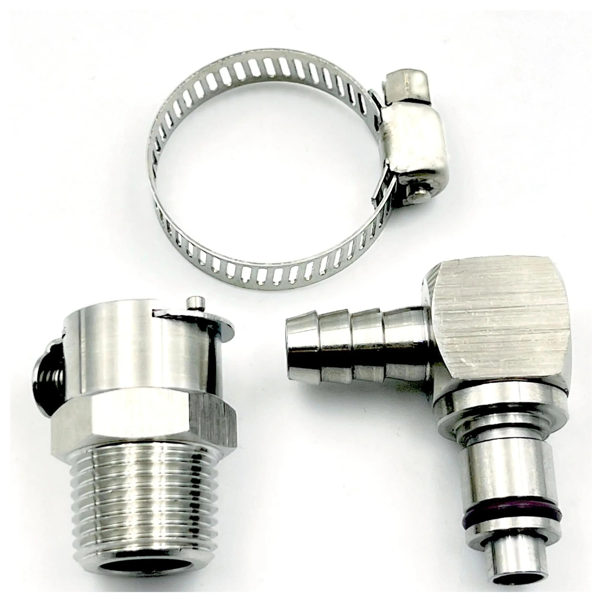 Per BMW R1200GS ADV R1200RT S1000RR K1200R K1300R K1600GTL HP4 Connettore Metallico A Sgancio Rapido Pompa Carburante Rninet Pompa Benzina Motore(K8-YT516 1set)