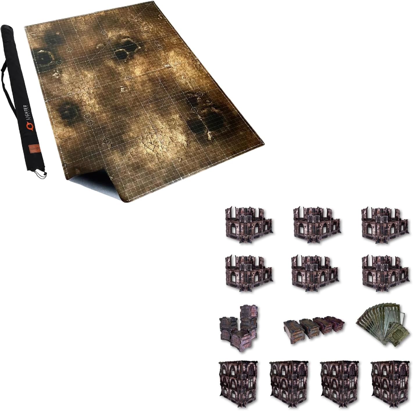 WH40K Tearrians Kit + 0.7mm 44x60 Battle Mat