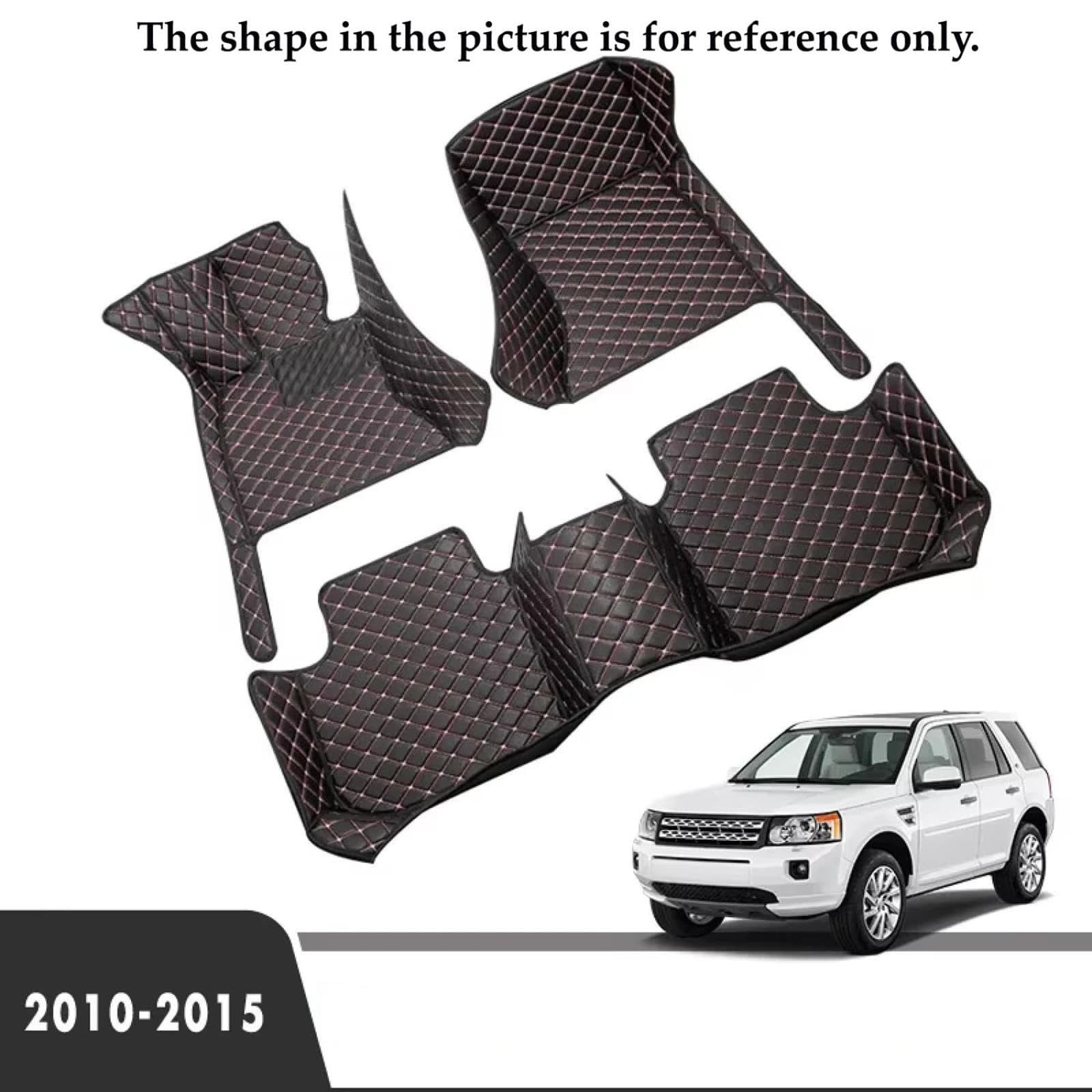Dywaniki Samochodowe dla Land Rover Freelander 2 2010-2015, niestandardowe dywaniki samochodowe, dywaniki, akcesoria do wnętrz samochodowych, podkładki