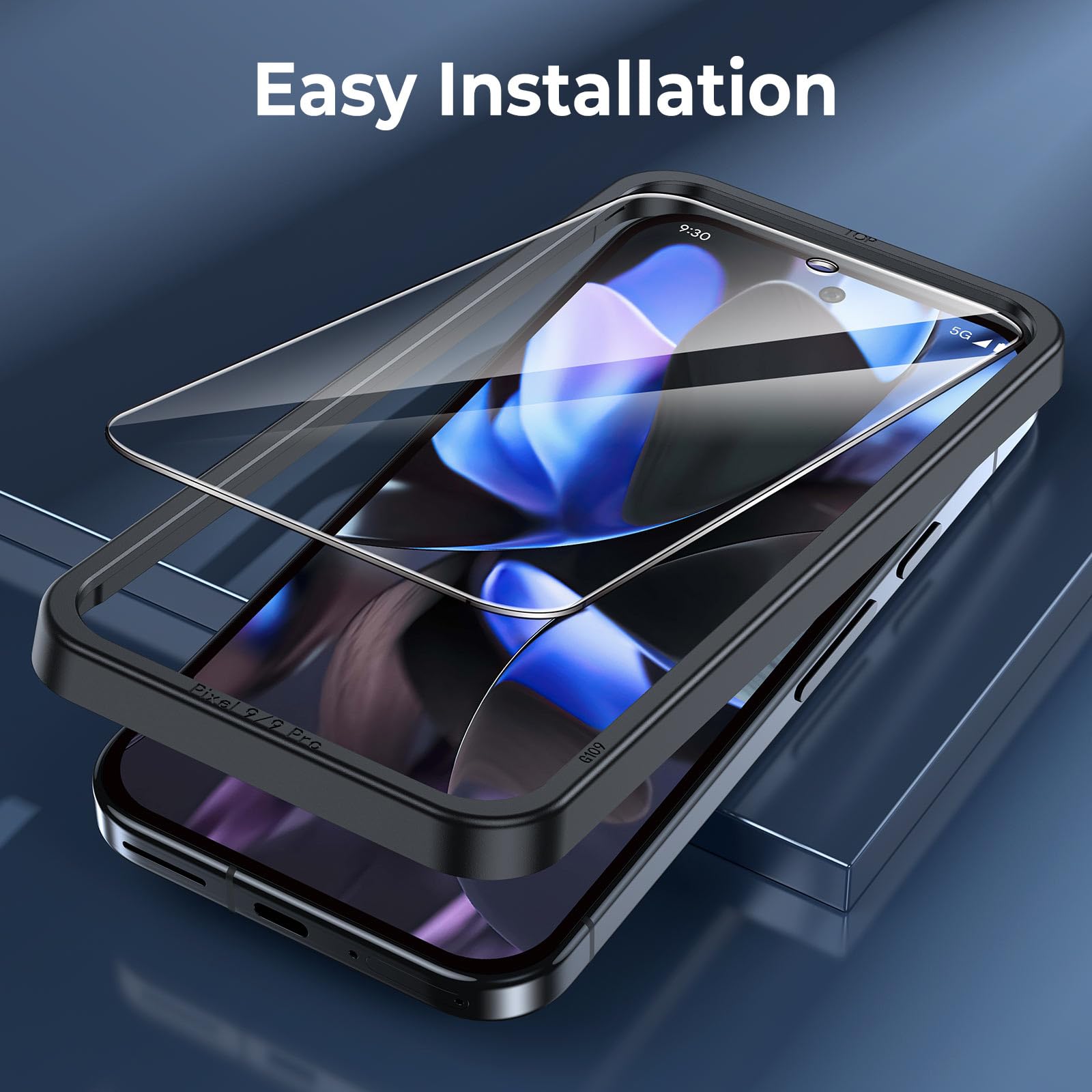 Custodia Protettiva Per Google Pixel 9 Pro/Pro XL/9 – Antiurto Con Protezione Schermo Integrata