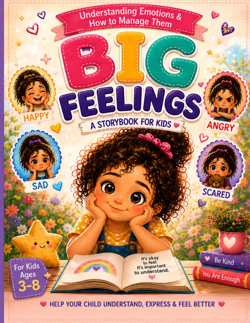 Mia's Big Feelings: A Storybook and Activity Book for Kids to Understand Emotions, Self Regulations , and Social Emotional Learning (SEL)