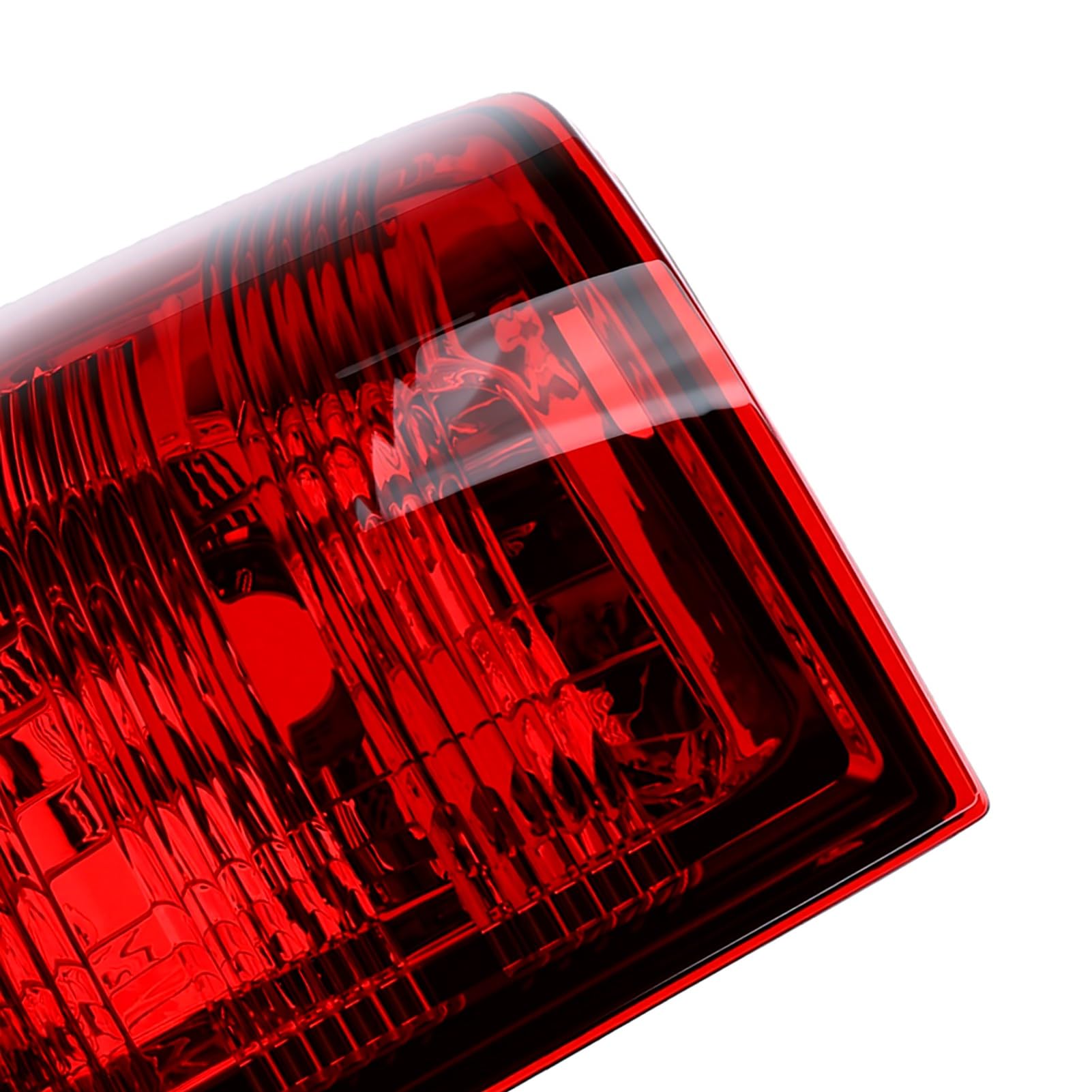 Tbest Światło Tylne Tylne światło Hamowania Włącz Kierunkowskaz Bezpośrednia Wymiana Lewy Prawy Czerwony Przezroczysty Zastępczy z OEM Pasuje do 1500 2500 3500 1500 Classic