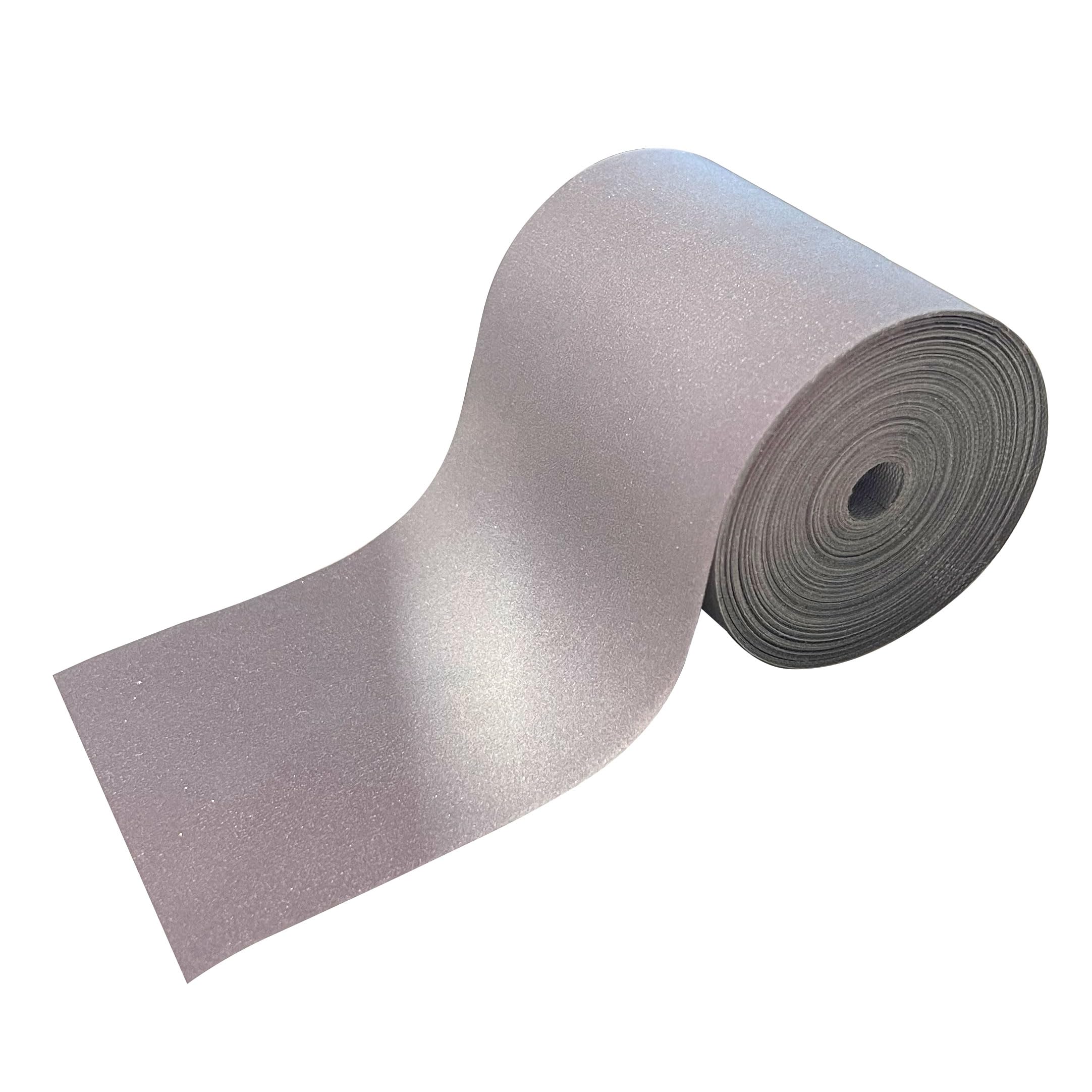 Nastro Riflettente per Cucire - Tessuto Catarifrangente [5 Metri x 50 mm] non Adesivo - [Grigio] 100% Poliestere - Striscia di Sicurezza ad Alta Visibilità - Riflettente ≥380
