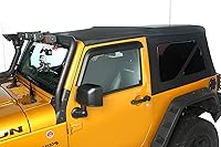 Vista 1 de Rugged Ridge Parte superior suave, diamante negro 13737.01 Compatible con Jeep Wrangler JK 2010-2018