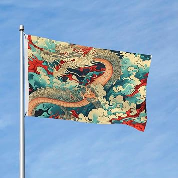 Flag 3 x 5 Ft Outdoor Flag Double Sided Flag Vibrant Long Fei All Weather Flags for Yard Outdoor Decoration Holiday Banner Sign