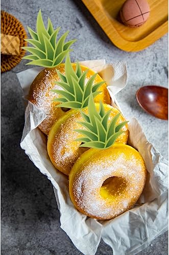 Miniatura 4 de 24 adornos tropicales para cupcakes Aloha - Decoraciones temáticas hawaianas Luau para baby showers y fiestas