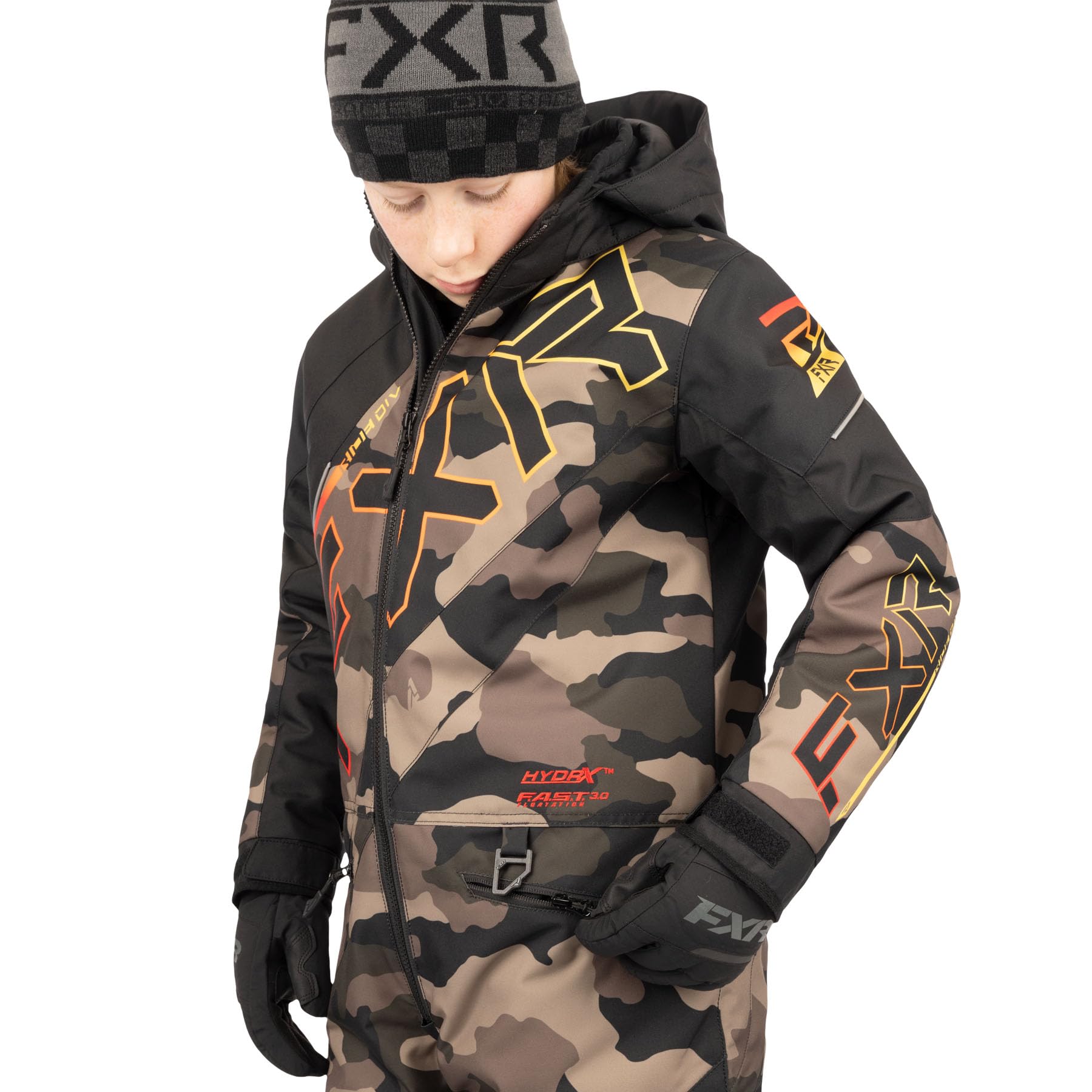 大和51FXR モノスーツ　スノーモービル ウェア Amazon.co.jp: FXR ユース CX スノーモービル モノスーツ