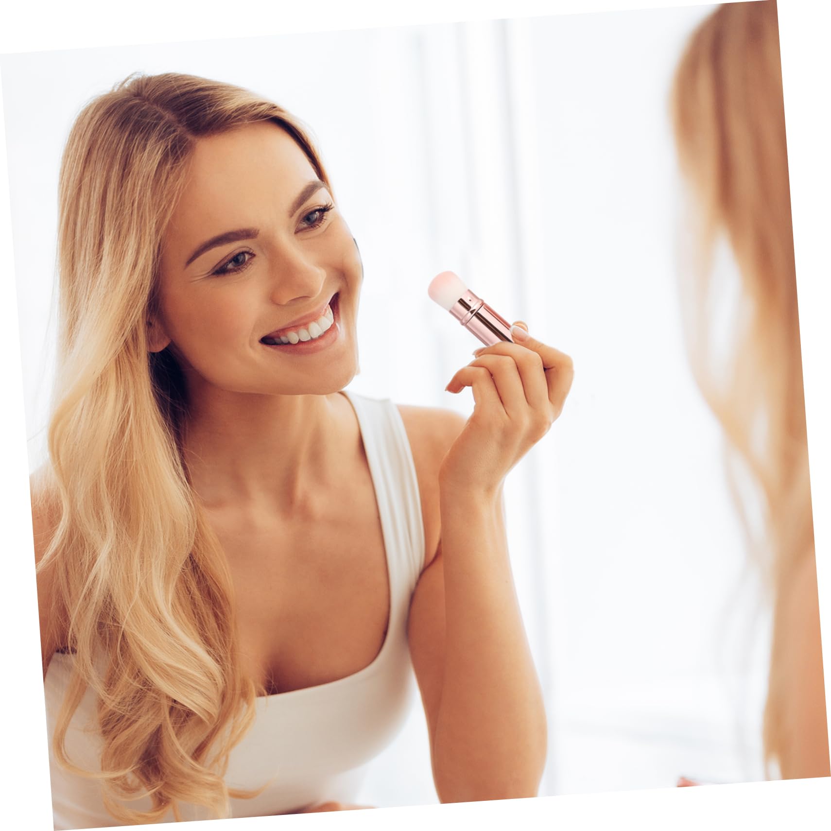 FOYTOKI Multi-purpose Blush Makeup Brush Women's Foundation Blush Tool Highlighting Blending Brush Set Face Powder for Beauty