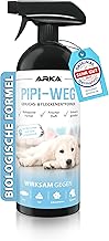 Enzyme Cleaner Dog Urine 750 ml - Extremely Strong Against Dog Pee, Urine Odour and Stains - Organic, Animal Friendly, Odourless - for Sofa, Carpet, Textiles, Car, Dog Bed & Floor - Pipi Way