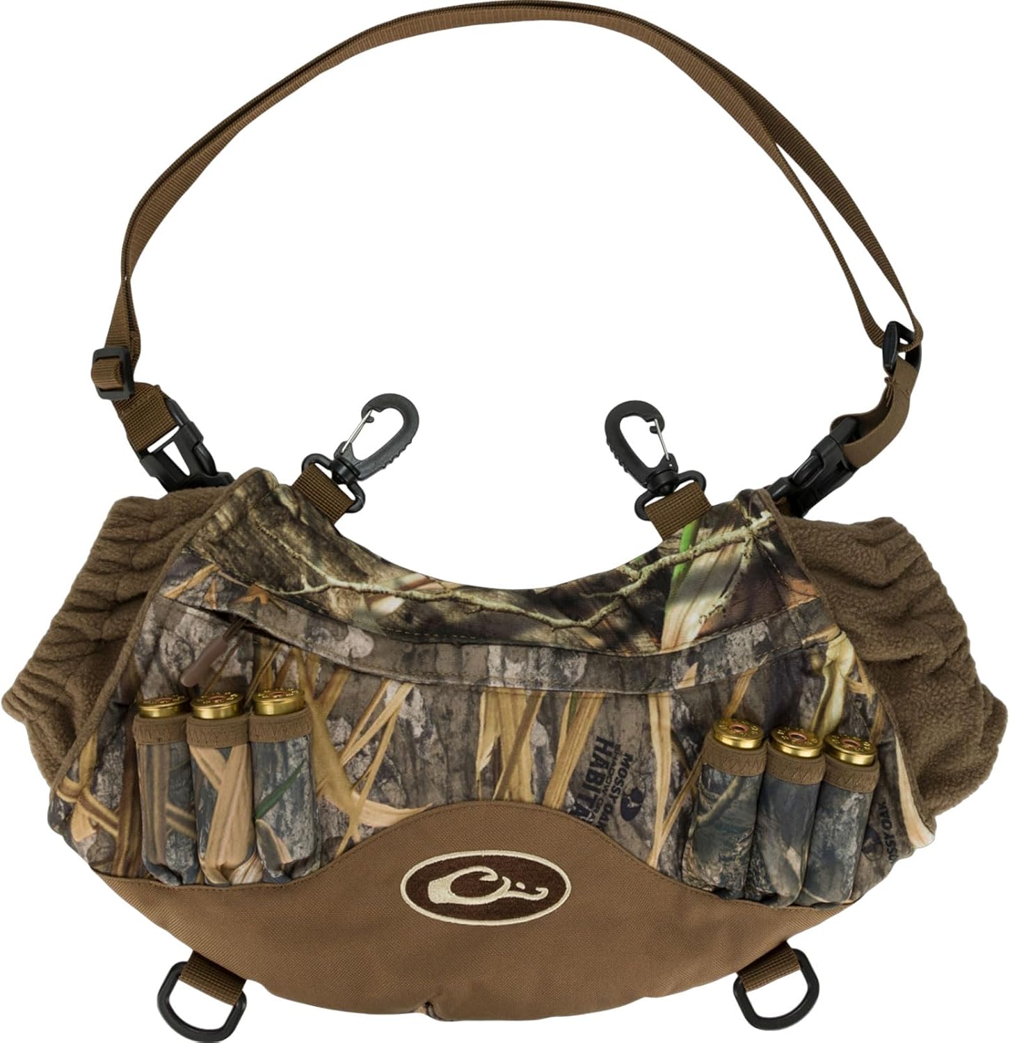Drake Waterfowl Unisex LST Durable Weather-Resistant Ultra-Soft Fleece-Lined Handwarmer Muff with Front Storage Pocket & Waterproof Phone Pouch