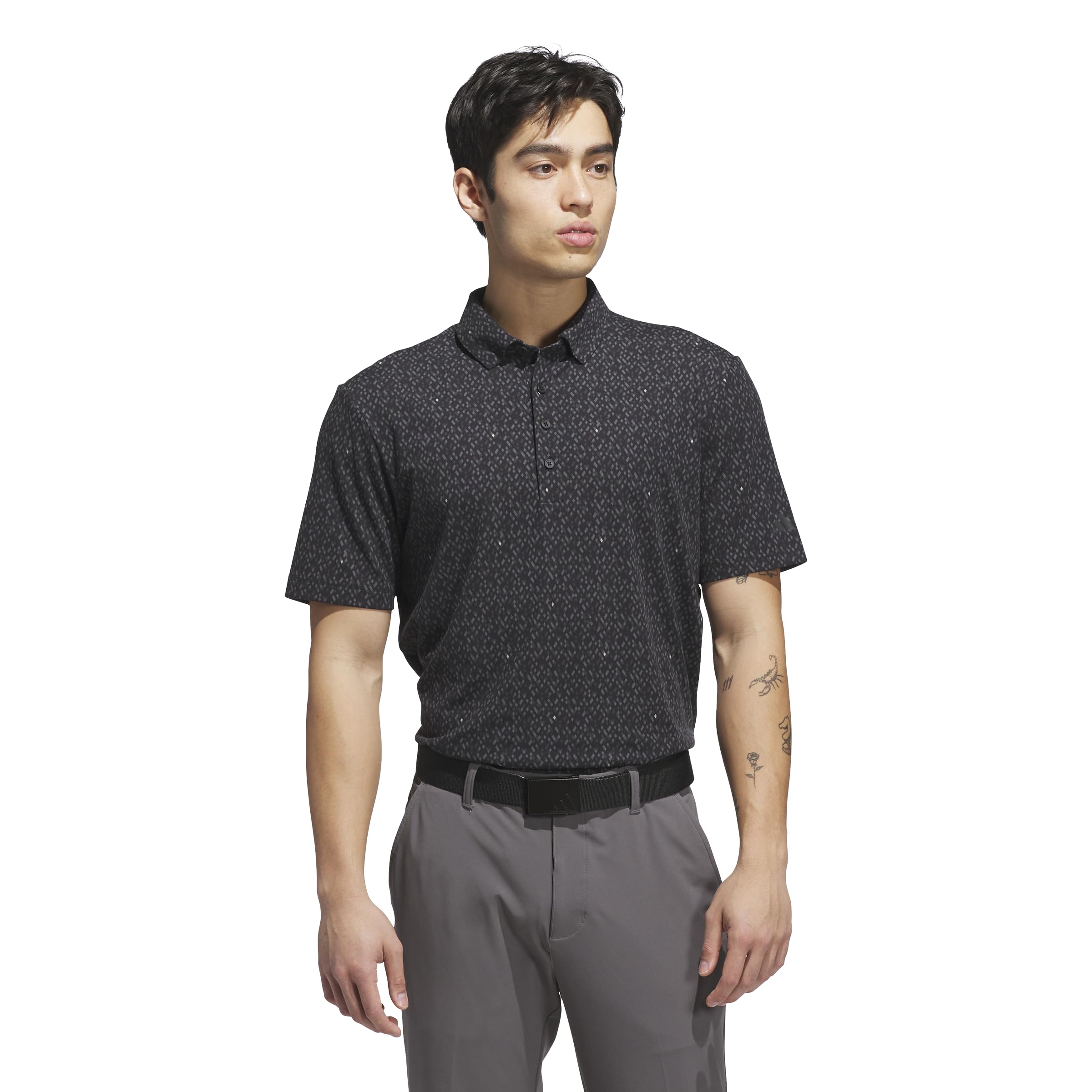 adidas Golf Ultimate365 Micro Argyle - Polo para hombre