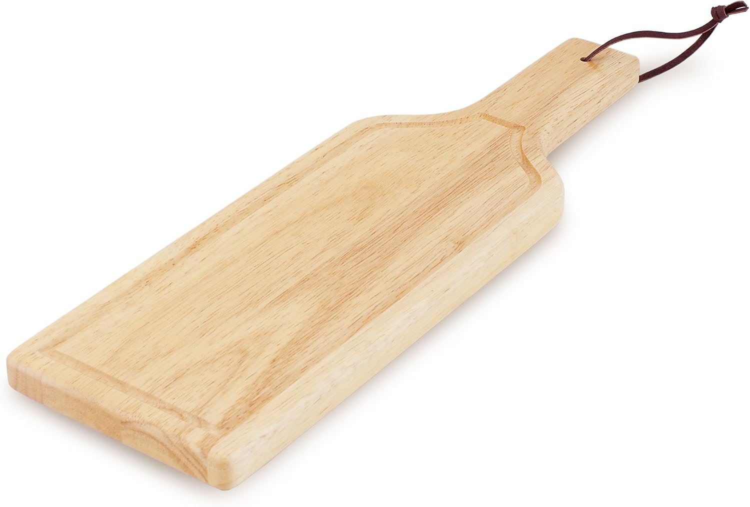 TOSCANA - a Picnic Time brand Botella Cheese Cutting Board & Serving Tray, One Size, Parawood