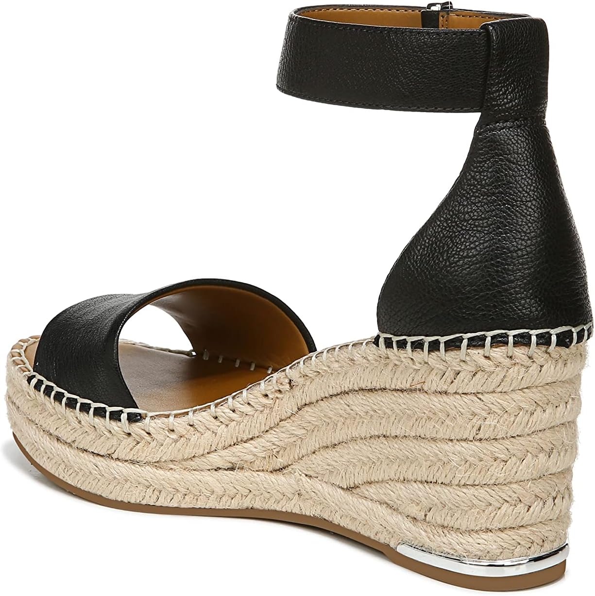 Franco Sarto Womens Clemens Raffia Espadrille Wedge Sandals - Image 8