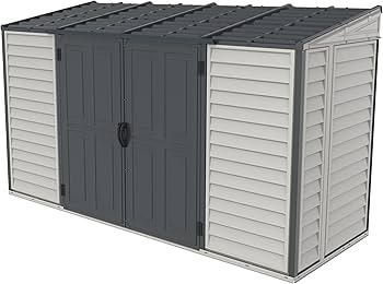 Amazon.com : Duramax SideMate Plus 10x4 Vinyl Shed with Foundation Amazon.com : Duramax SideMate Plus 10x4 Vinyl Shed with Foundation
