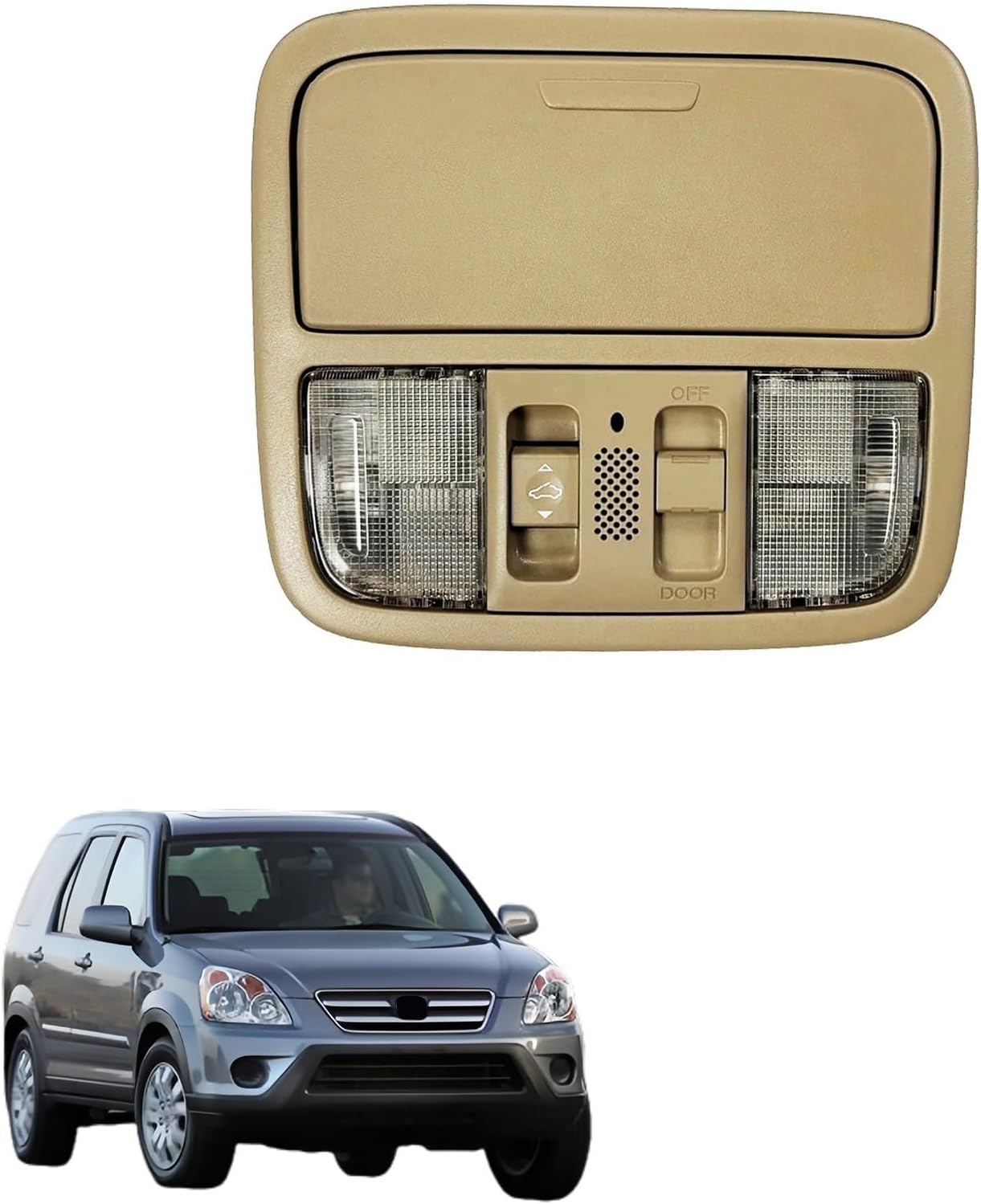 carkus Automotive Overhead Consoles Compatible with Honda CRV 2006-2012, Console Dome Car Accessories