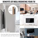 Caprigo Super Heavy Duty TV Wall Mount Bracket for 32 to 55 Inch LED/HD/Smart TV’s, Universal Fixed TV Wall Mount Stand (M453) gallery image
