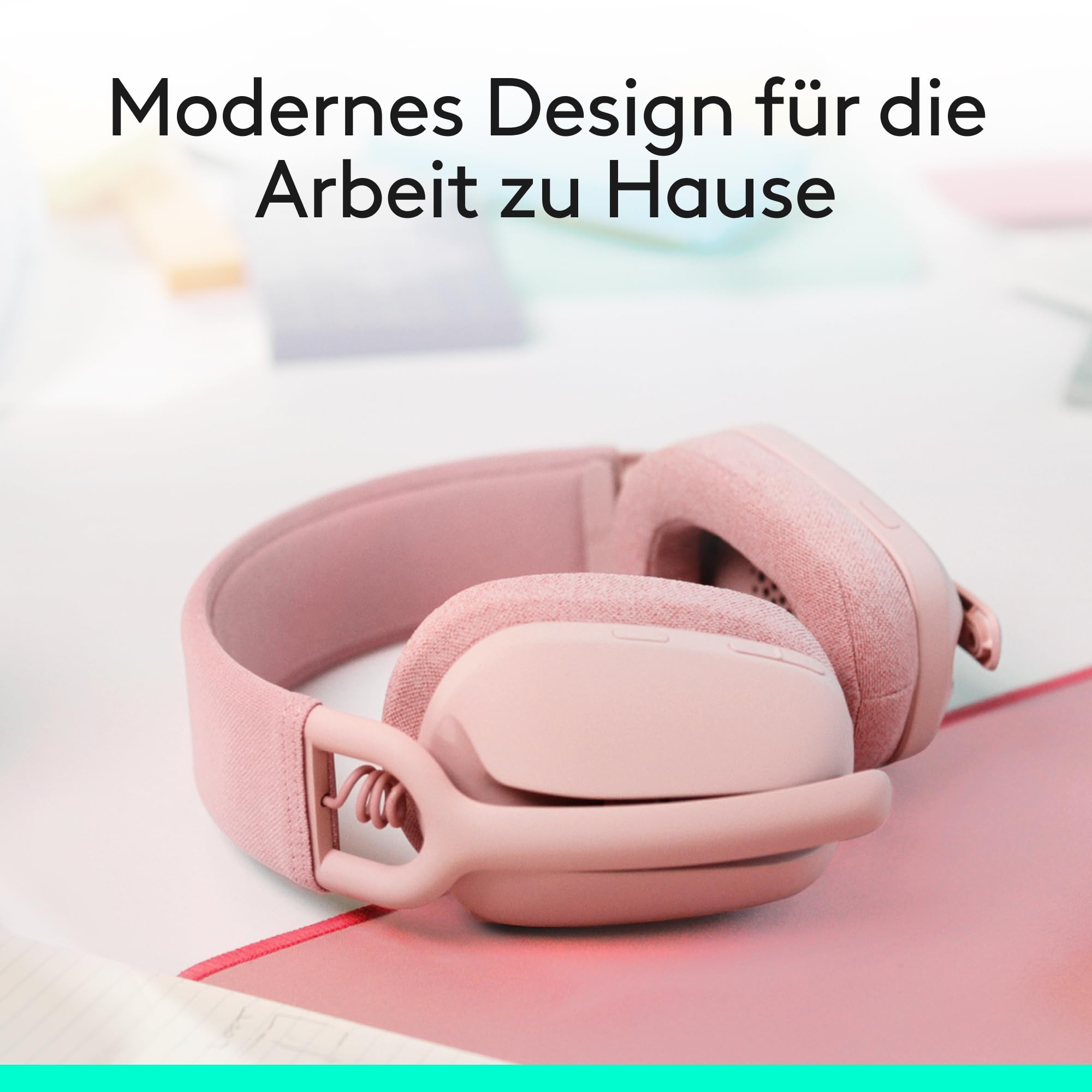 Logitech Zone Vibe 100 Leichte, kabellose Over-Ear-Kopfhörer