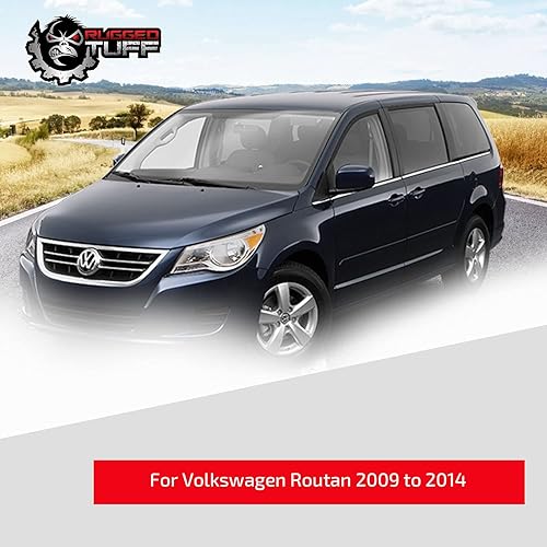 Miniatura 9 de Espejo lateral del conductor con placa trasera de plástico calentada compatible con Dodge Grand Caravan, Volkswagen Routan, Ram CV, Chrysler Town &