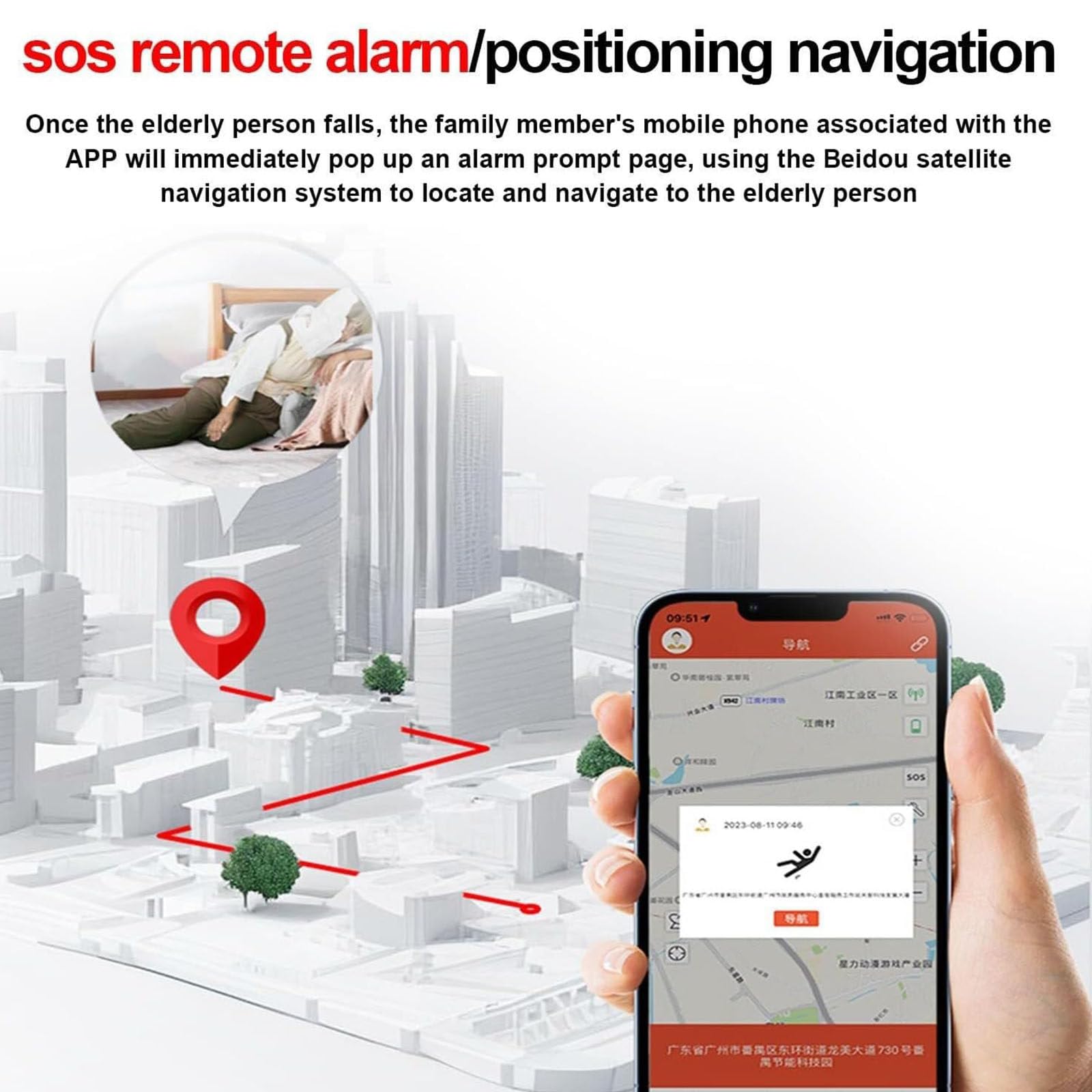 Abbigliamento Protettivo Intelligente Tuta Anticaduta con Airbag per Anziani,0,08 S Pop Up,Protezione Completa A 270°,Gilet Anticaduta con Airbag Tramite App MaleKhaki-XL