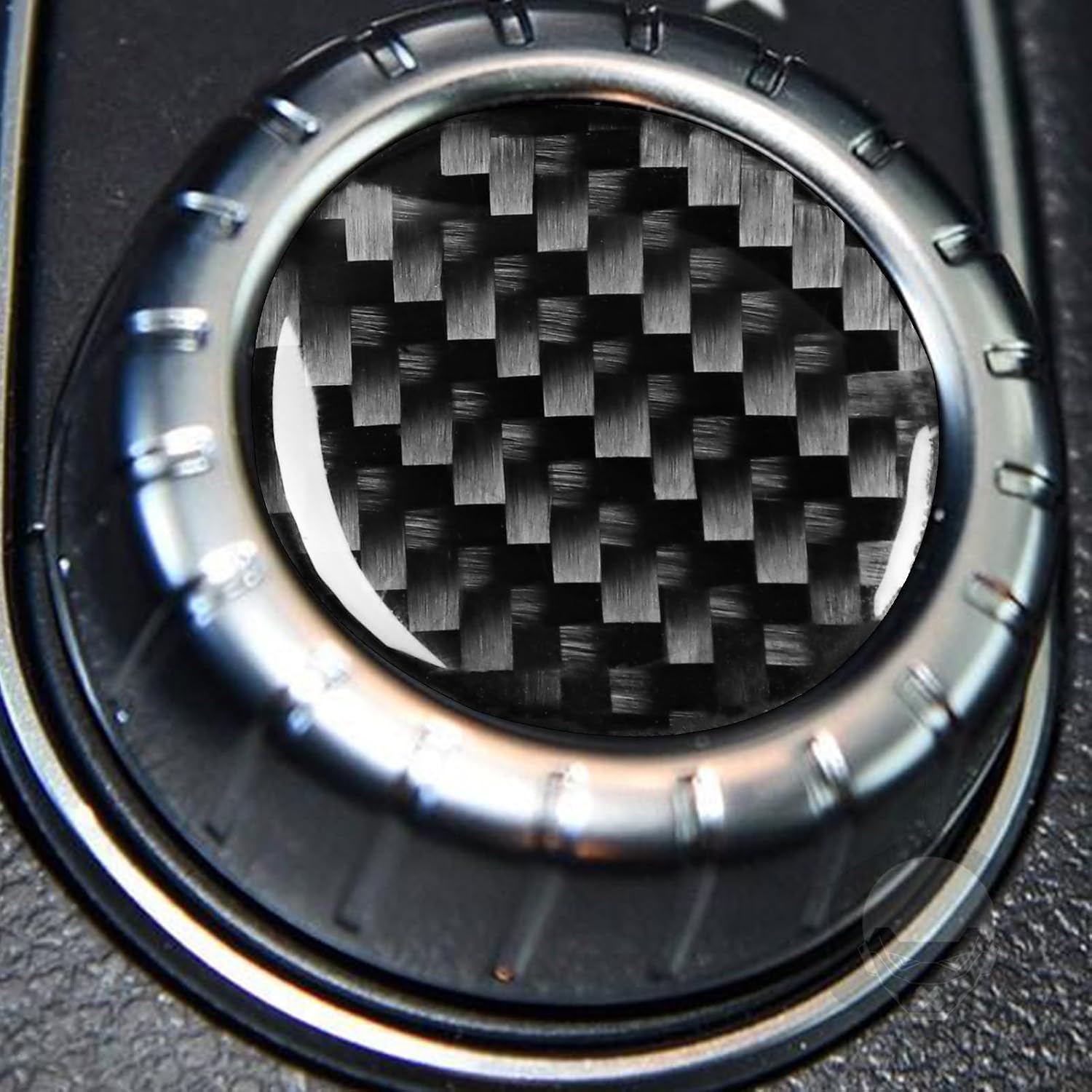 Real Carbon Fiber for Mercedes Benz Accessories Center Console Multimedia image 5