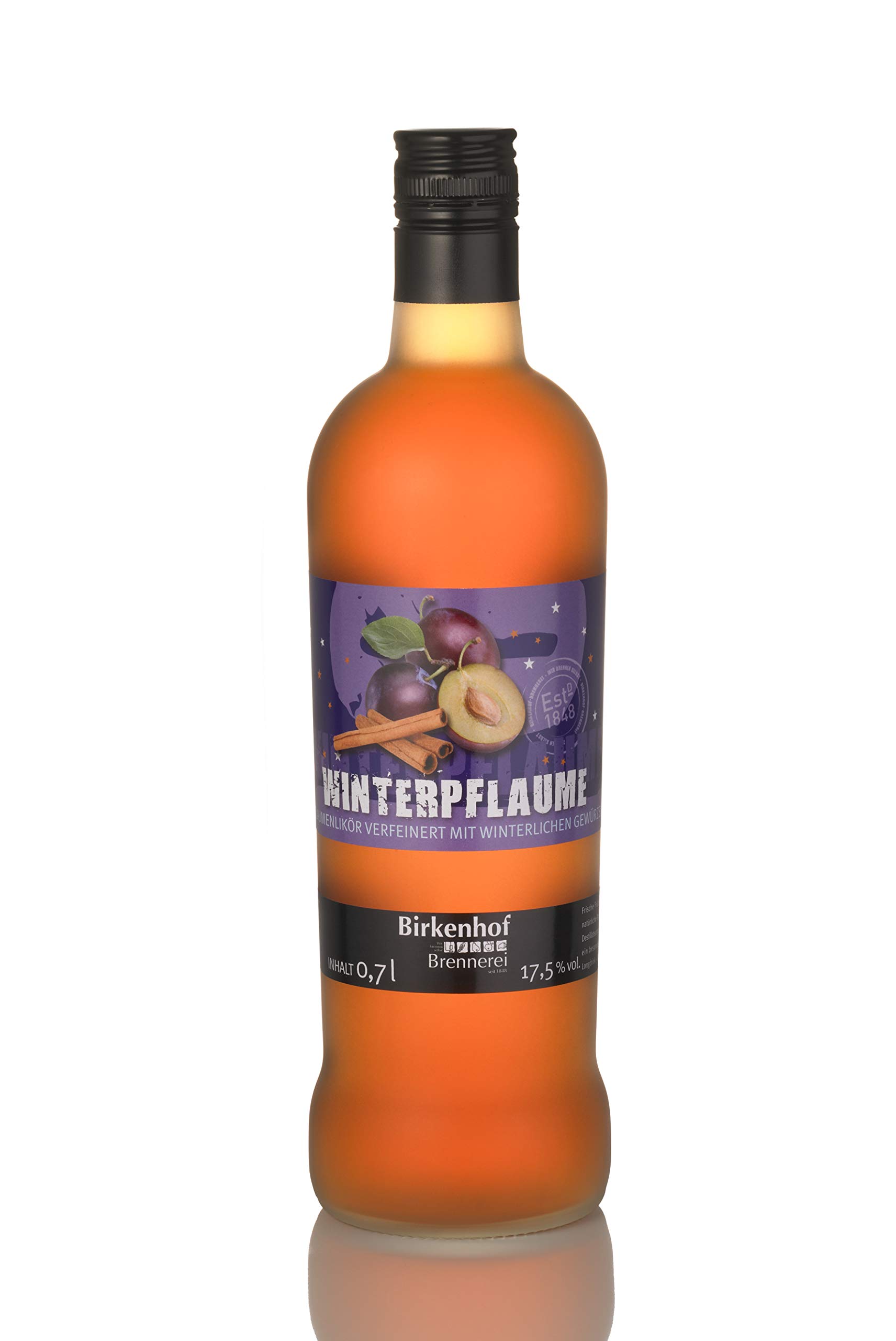 BIRKENHOF Brennerei | Winterpflaume | (1 x 0,7l ) - 17,5 % vol.