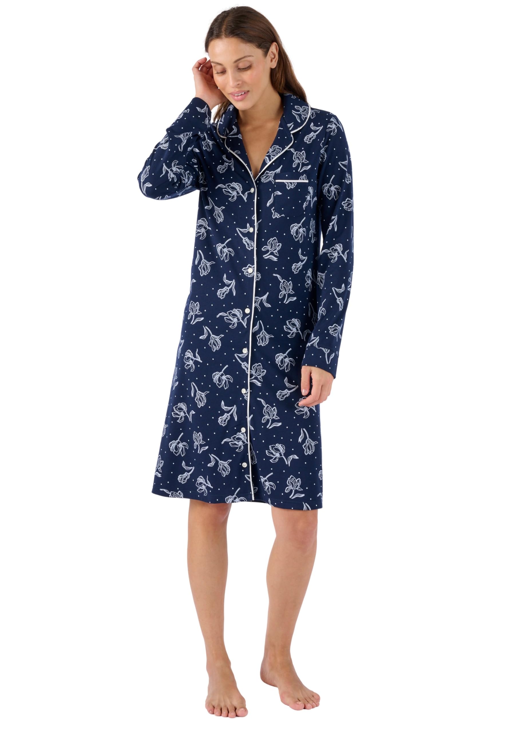 Damart Thermolactyl Femme Chemise de Nuit