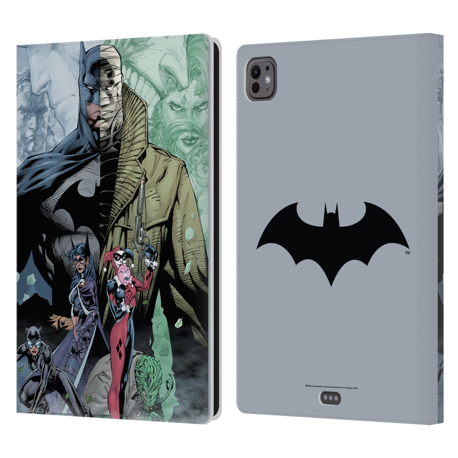 Housse iPad Pro 11 2024 Batman avec support et portefeuille - 7