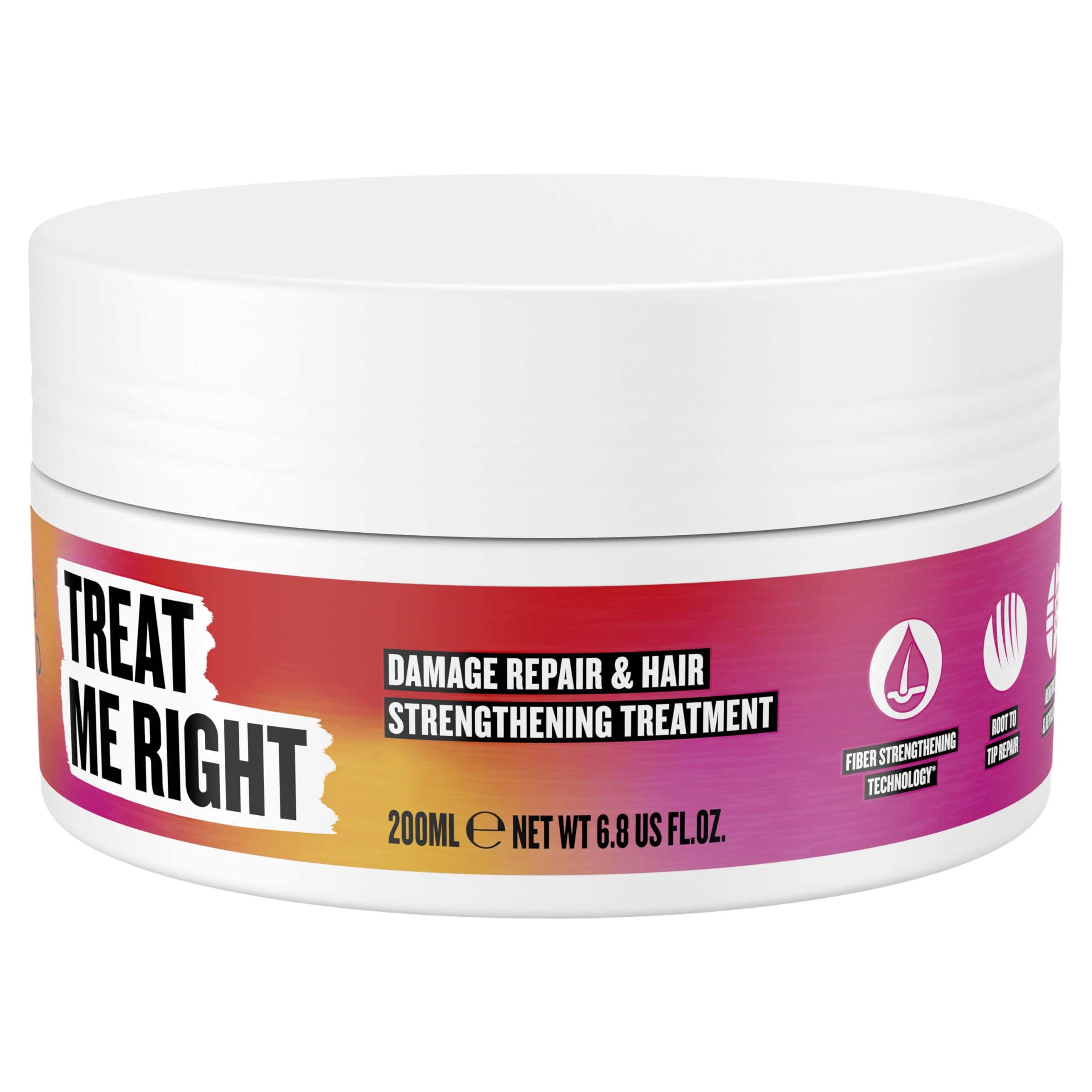 Bed Head by TIGI Treat Me Right Hair Mask, 200ml Deep Conditioning Hair Treatment for Damaged Dry - Image 4