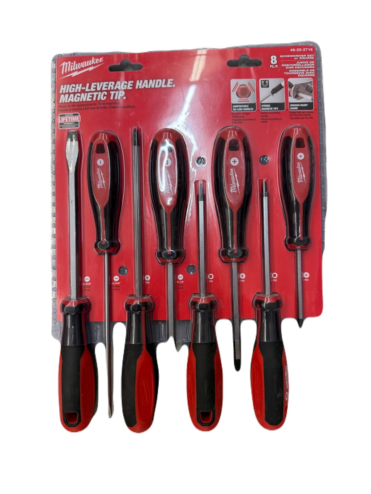 Milwaukee 48-22-2718 8-Piece Screwdriver Set