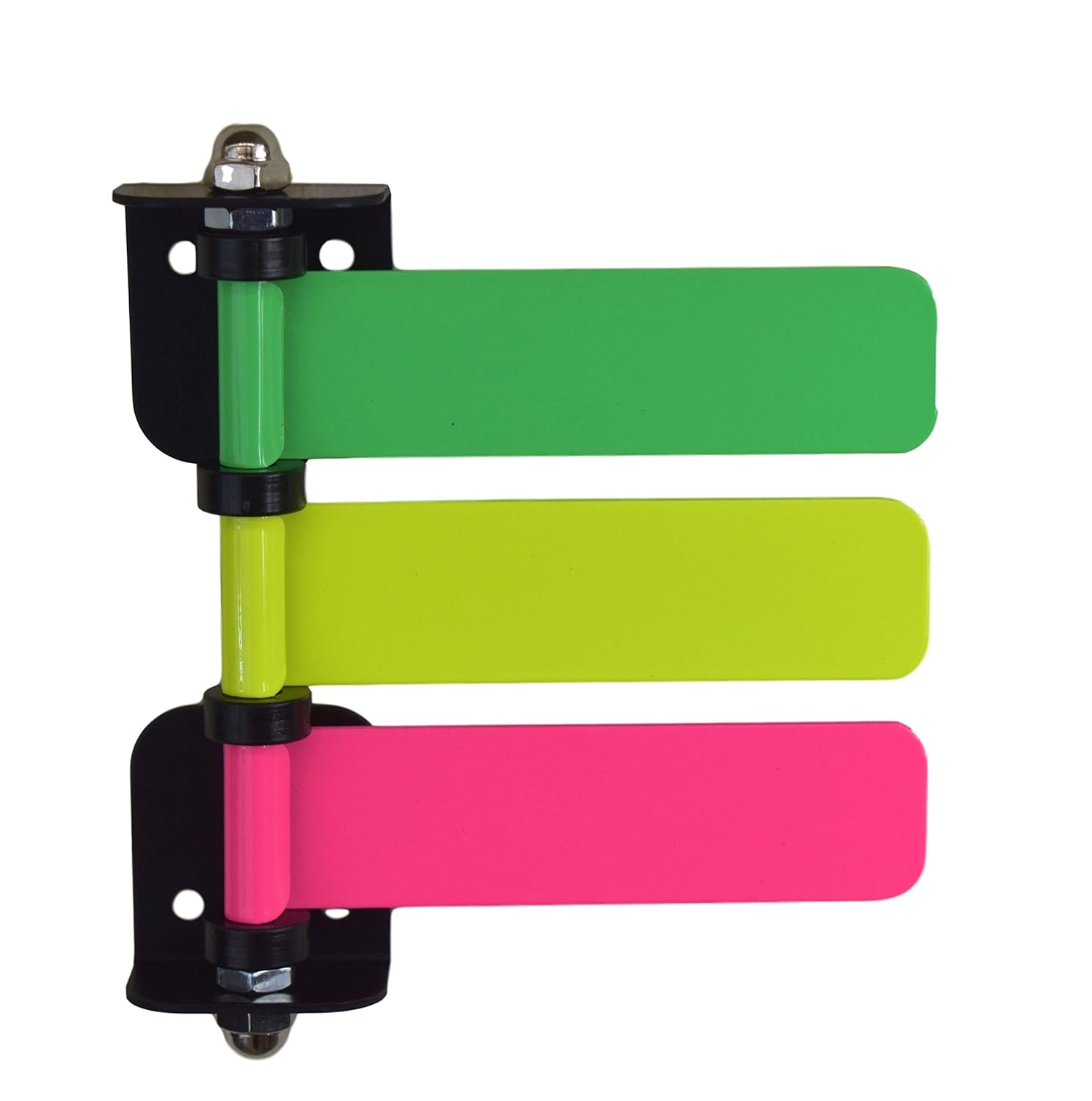 High Visibility Neon Medical Exam Room Flag System (4", 3 Flag)