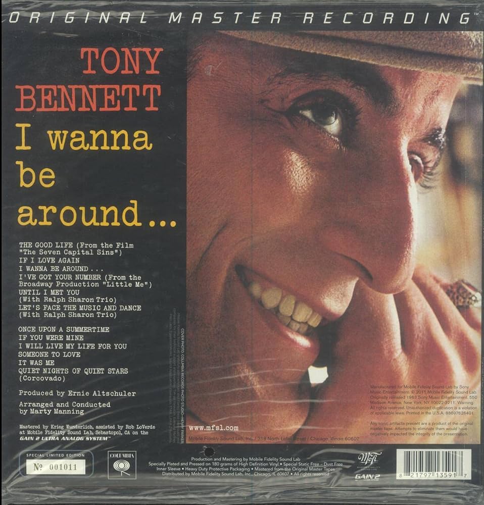 I Wanna Be Around (Vinyl): BENNETT,TONY: Amazon.ca: Music