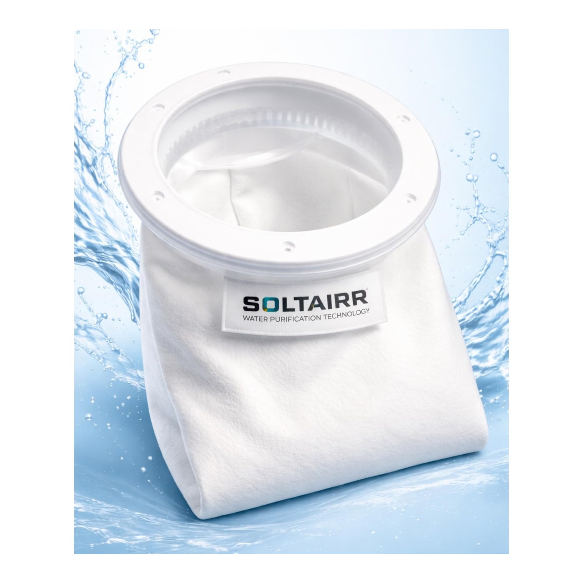 5 Micron Bag Filter for Water Purifier | 20 Inch x 4 Inch Sediment Filter Bag | Reusable Water Filter for Sand, Dirt, Silt, Mud & Fine Particles | Food Grade Pre Filtration Cartridge-image-35