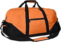 Dalix 21" Large Duffel Bag with Adjustable Strap - Gym, Travel, Weekender Carry-On Polyester Bag, Multiple Colors