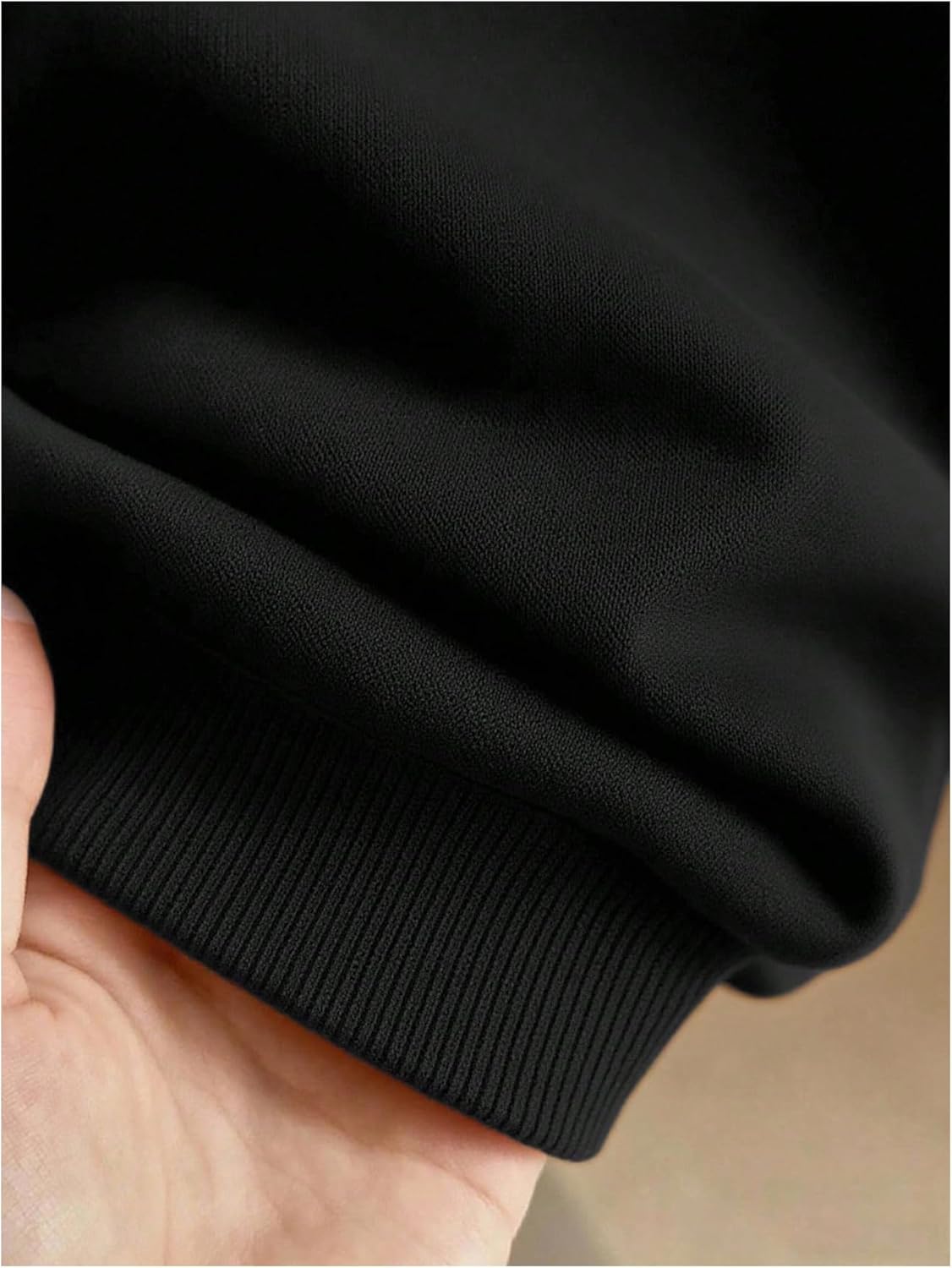 SOLY HUX Women's Quarter Zip Sweatshirts Long Sleeve Mock Neck Hoodies Oversized Pullover Tops Fall Clothes - Image 5