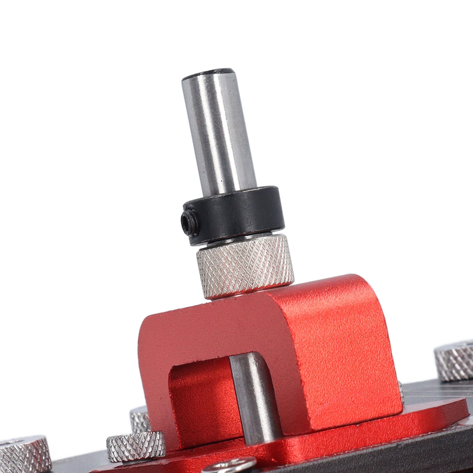 Kit di dima per cerniere da 35 mm, localizzatore di fori per cerniere nascoste in lega di alluminio con guida per trapano, set di strumenti multifunzionali per l’installazione di
