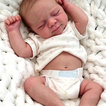 Anano Reborn Baby Dolls Vinyl Full Body Boy18 Inch Realistic Baby Doll Newborn Real Lifelike Babys Doll Full Body Real Life Babys Dolls New Born Reborn Babies Washable