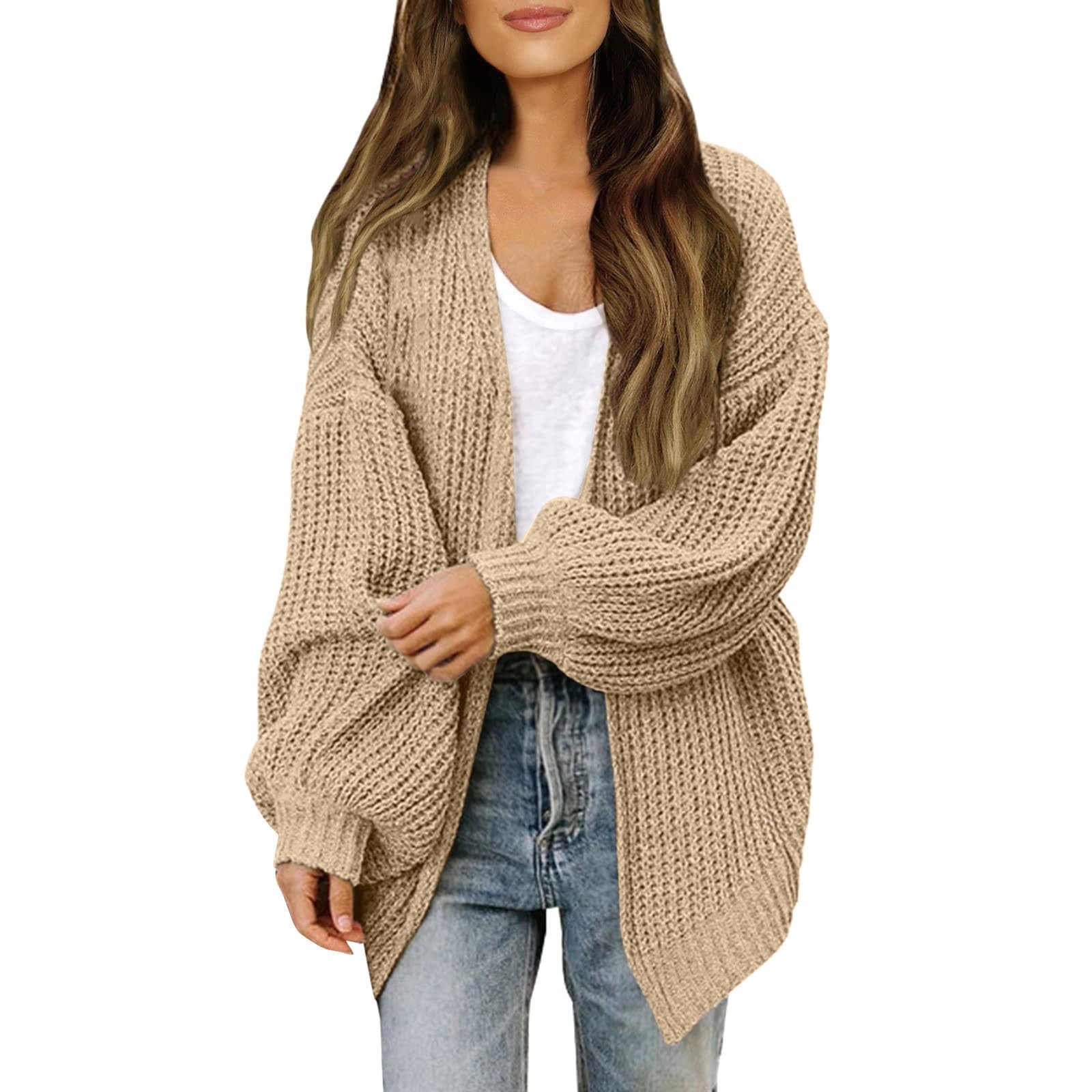 Strickjacke Lang Strickjacken Cardigan Für Damen Herbst Outfit Oversize | Wollweste Damen Wolljacke Strickjacken Für Weste Sommer Strickjacke