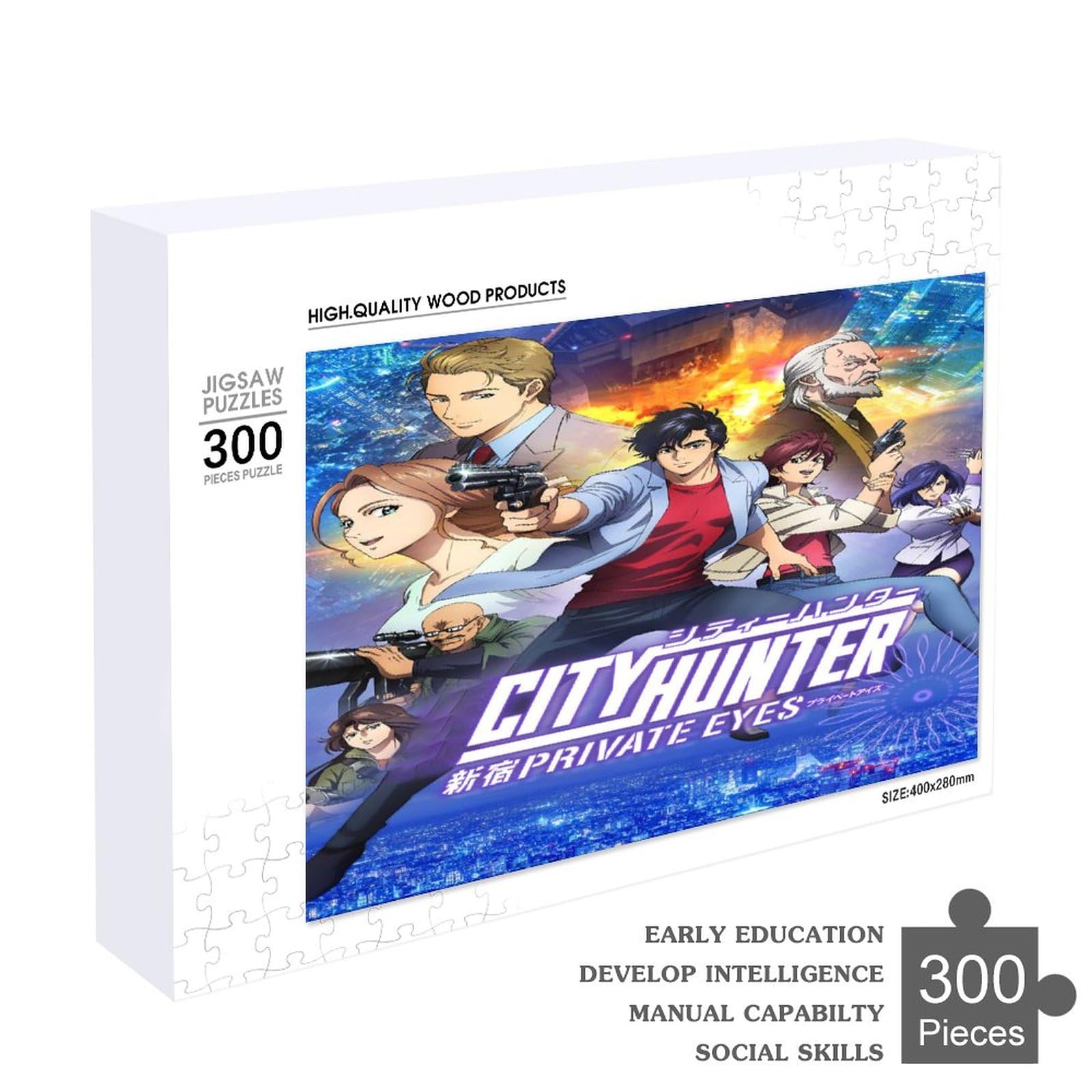 シティーハンター ＜CITY HUNTER ジグソーパズル＞ シティーハンター(CITY HUNTER)/ RYO&KAORI 500ピース(シティー